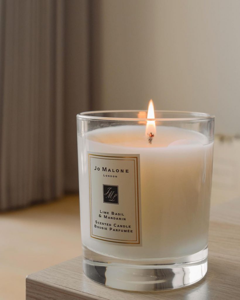 Lime, Basil and Mandarin from Jo Malone luxury scented candles