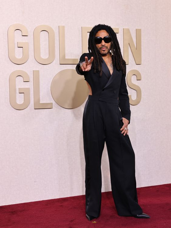 Lenny Kravitz Golden Globes 2024